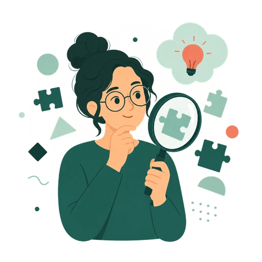 Illustration Typ INTP (Logiker)